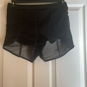 Free People High Waisted Black Shorts 31